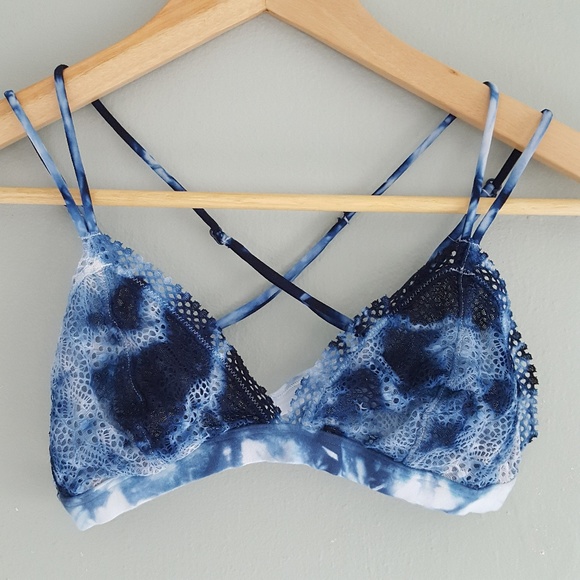 Victorias Secret Lace Bralette Hand Dyed Custom - Picture 1 of 4